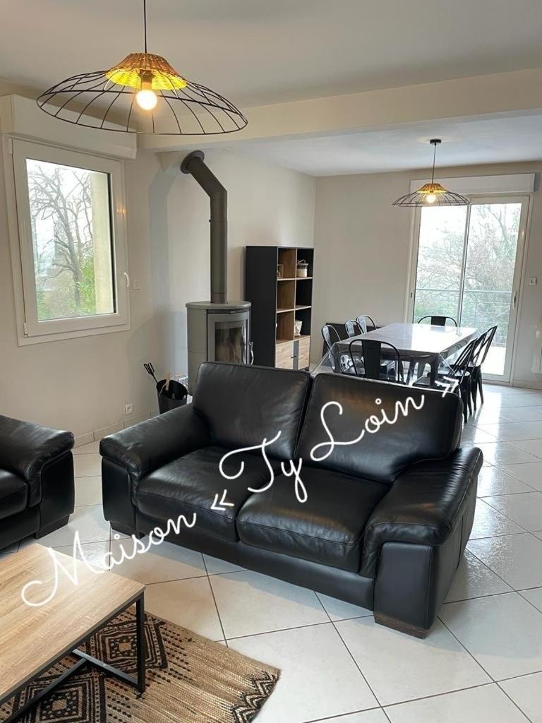 Villa Ty Loin Vue Mer 8 Personnes Logonna-Daoulas Exterior foto